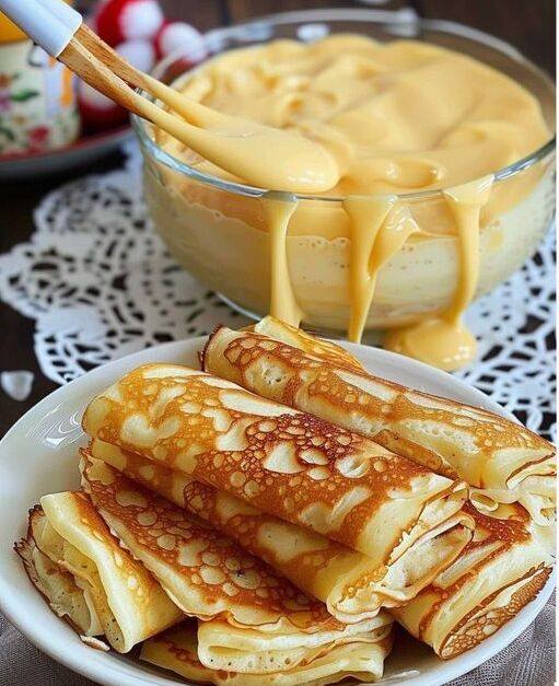 Naleśniki z twarogiem bez mąki w 5 minut