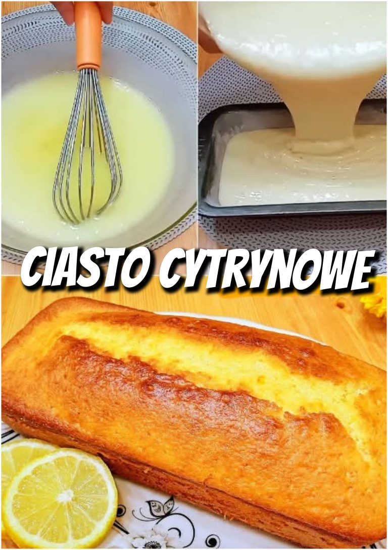 Ciasto cytrynowe 😋